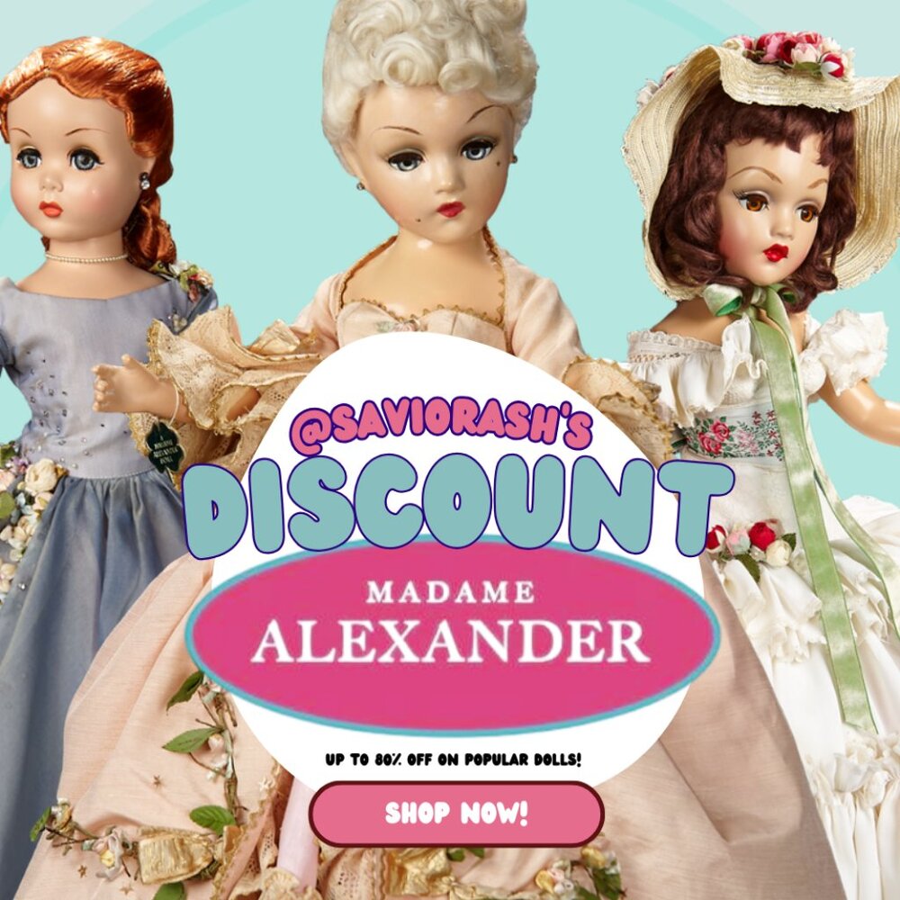 Madame Alexander Doll Showcase LIVE 🎀 – Vintage Elegance & Charm 👑